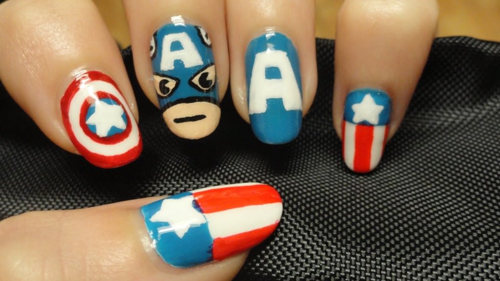 captain america nails