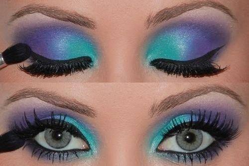 mermaid eyeshadow