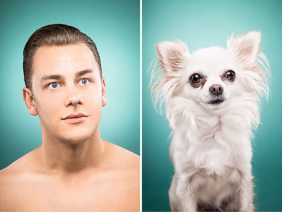 This Photographer Captured Dog Owners Mimicking Their Pets – The Results Are Other Wordly