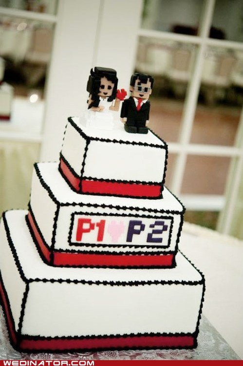 geeky wedding cakes 