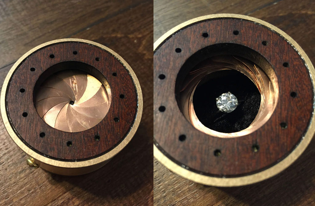 This Guy Proposed To His Photographer Girlfriend With A Homemade Camera Lens Box