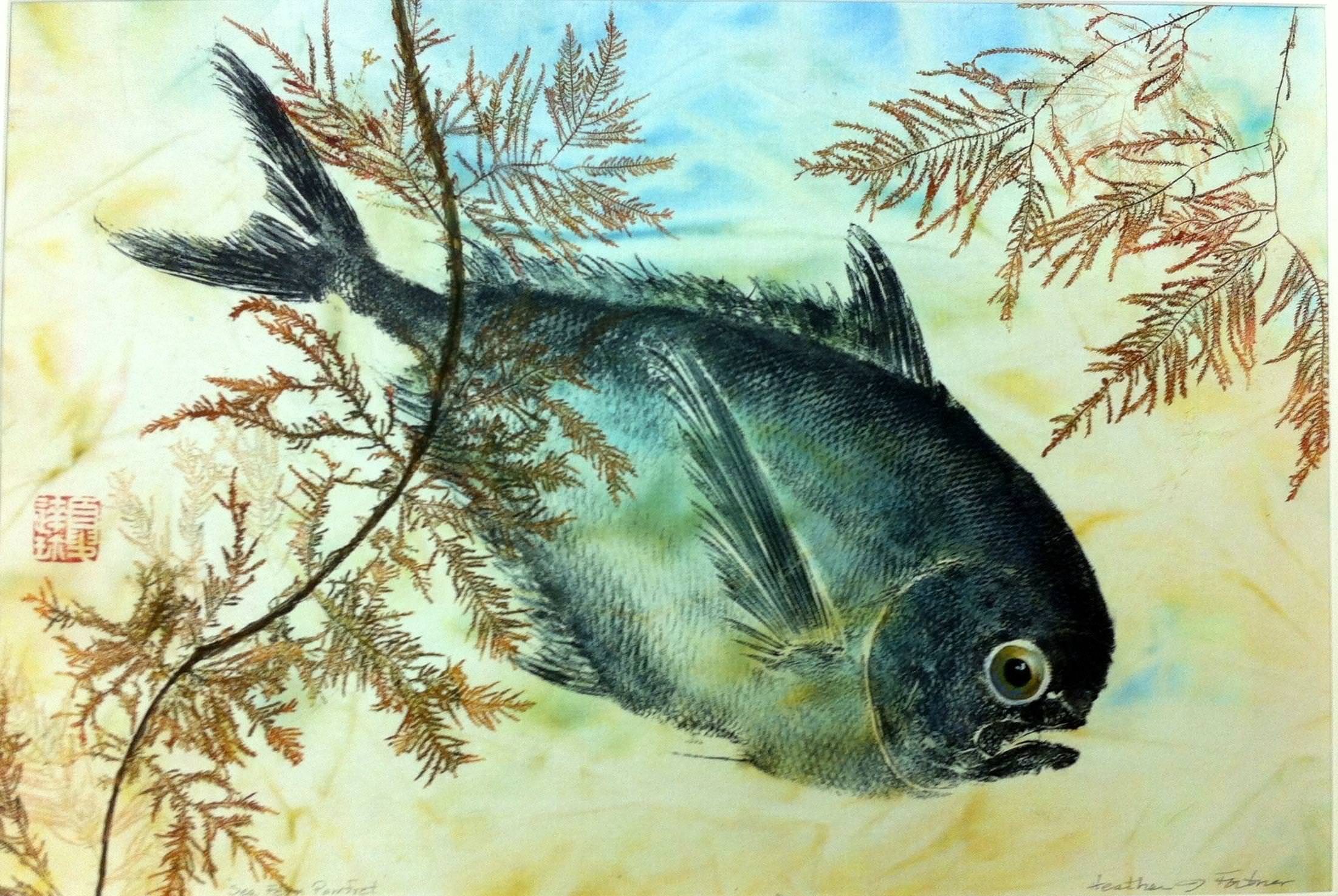 You Will Not Believe This Artist Paints with Dead Fish – Here’s How