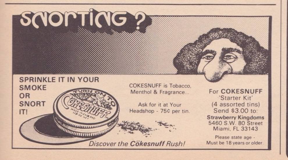 You Won’t Believe How the 70s Treated Cocaine Like – Find out Here