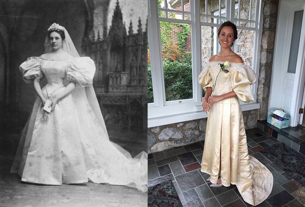 Bride Wears the Same Dress As Her Great-Great-Grandmother – Find Out Why