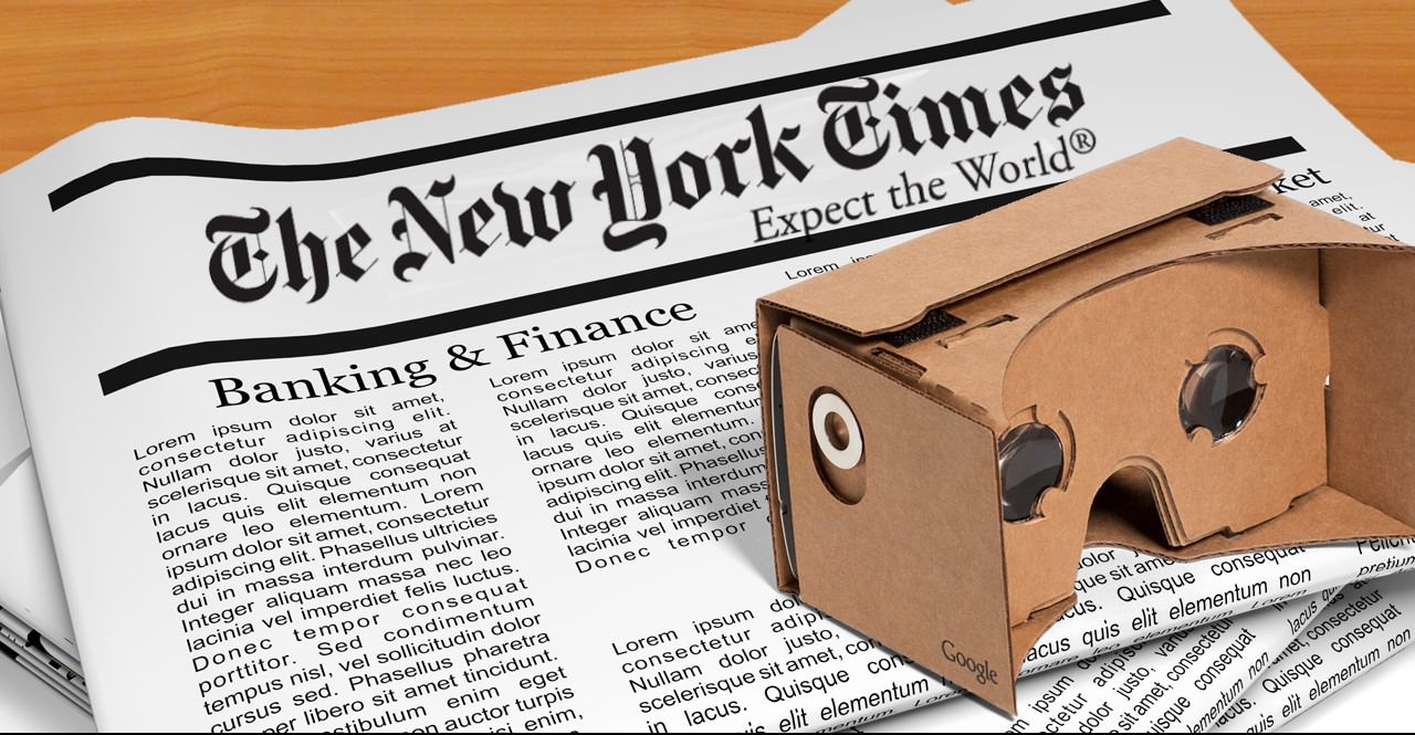The New York Times Gets a Generation Hooked on Google’s Virtual Reality Cardboard