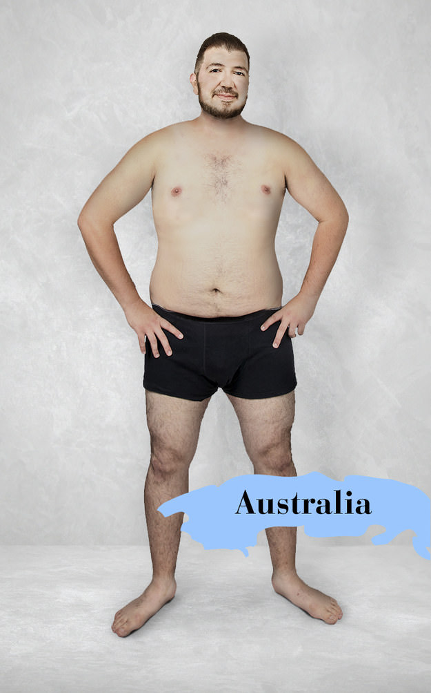 A Man Had His Body Photoshopped in 18 Different Countries To See What They Saw As Perfection