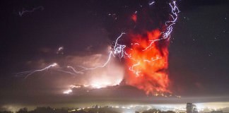 Astounding Photos From Last Year's Volcano Eruption In Chile