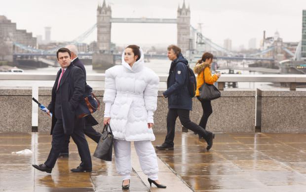 Commuters Have Started Wearing Duvet Suits And They Look Amazing