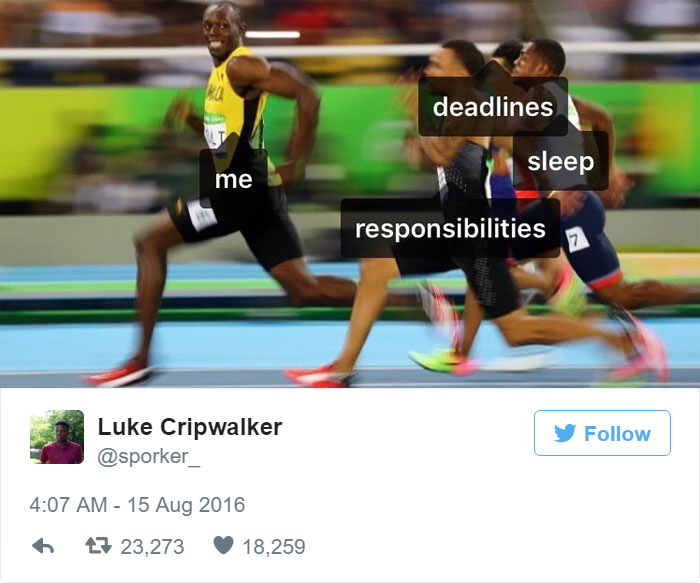 The Funniest Tweets About Usain Bolt’s Rio Olympics Mid Race Smile