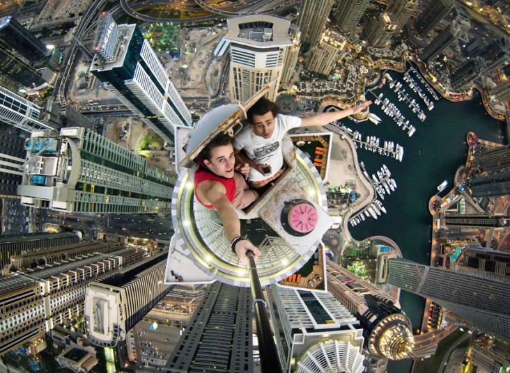 Dare You Look At These Photos Of People Illegally Climbing Buildings?