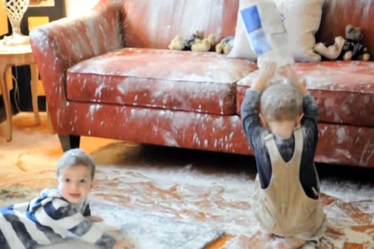 Hilarious Photos Of Kids Caught Wreaking Havoc At Home