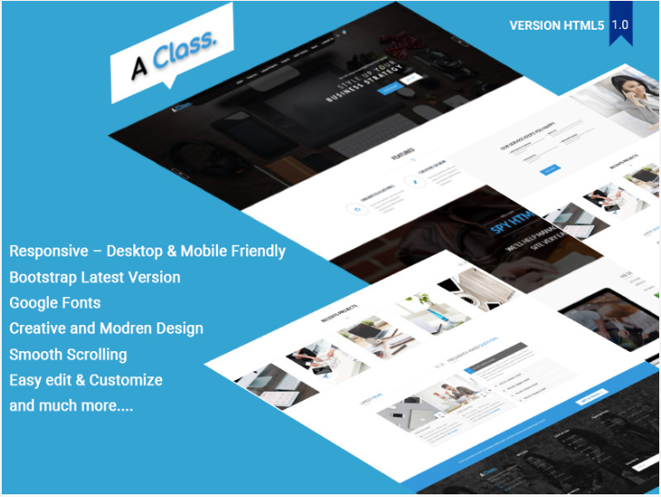 4 Best Most Responsive HTML Templates Free to Download