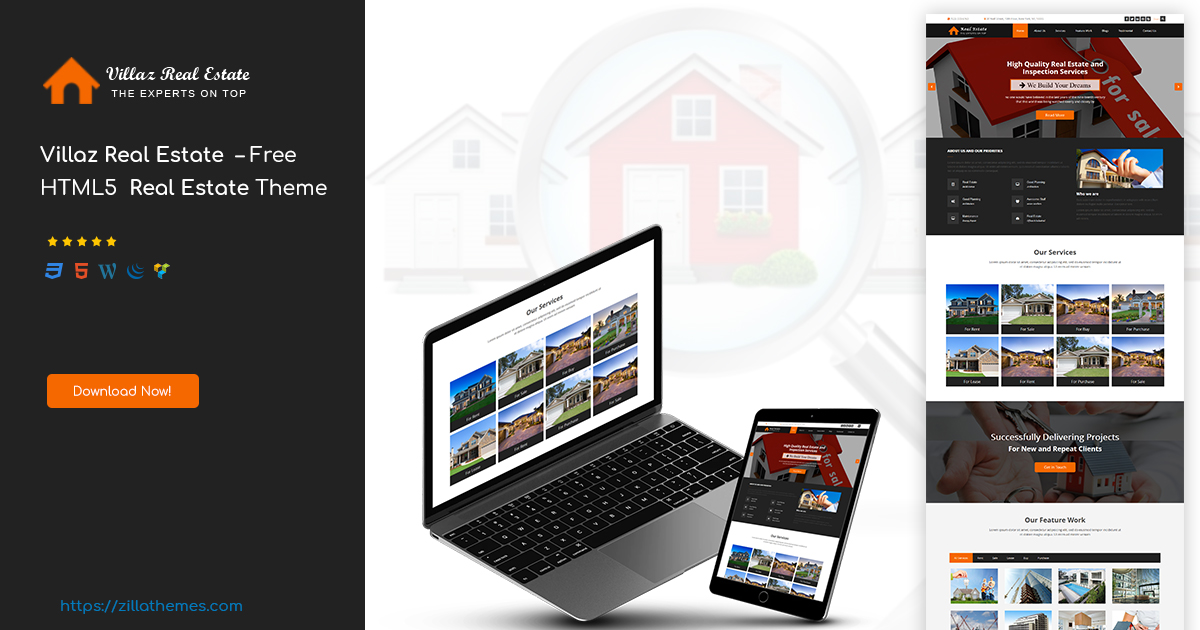 Free HTML Templates For Property Management In 2020 1